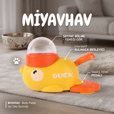MİYAVHAV İnteraktif Evcil Hayvan Ödül Maması Oyuncağı