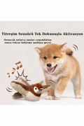 MİYAVHAV USB Şarjlı Uçan Kuş Kedi Oyuncağı Sesli & Hareketli Peluş Kedi Oyuncağı Kutulu