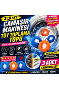 MİYAVHAV Çamaşır Makinesi Tüy ve Kıl Toplama Topu 3'lü Set | Kedi Köpek Tüy toplama Yeniden KullanılabilirÇamaşır Makinesi Tüy ve Kıl Toplama Topu 4'lü Set | Kedi Köpek Tüy toplama Yeniden Kullanılabilir