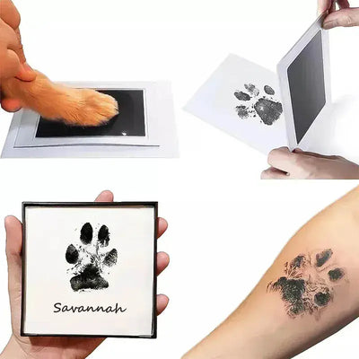 MİYAVHAV Kedi Köpek Pati İzi Fotoğraf Çerçevesi Seti