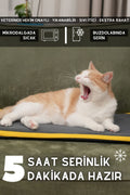 MİYAVHAV Serin (60X40CM) - 4 Mevsim Kedi/ Köpek Matı, Sıcak Veya Soğuk Kullanılabilen Minder Yatak